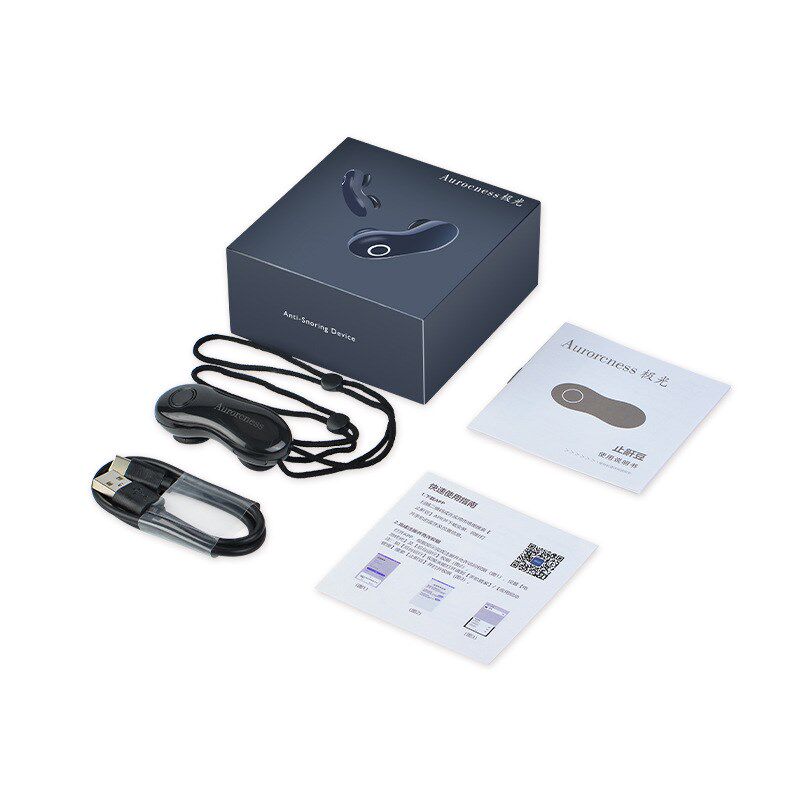 智能止鼾仪电动止鼾器防打鼾神器APP打呼噜神器迷你防打呼止鼾仪