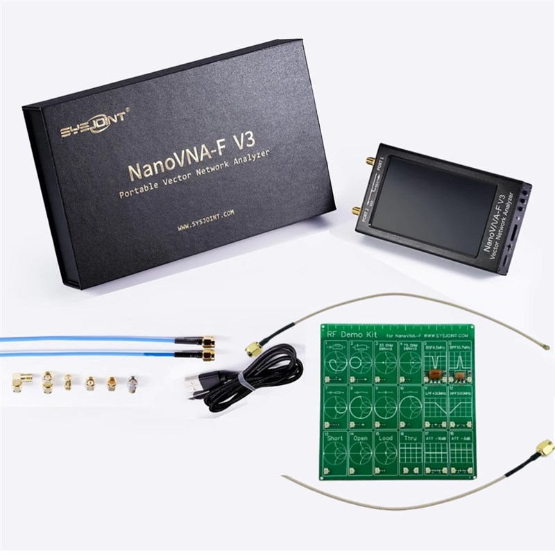 NanoVNA-F V3 6G矢量网络分析仪NanoVNA升级 50k-Q6.3GHz VNA 网