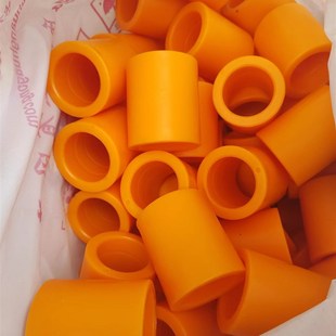 雕刻机压轮胶圈胶套开料机压辊42管50管轴套38-71胶圈黄色橡胶垫