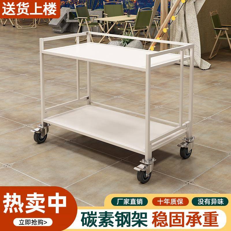 夜移动烧市烤淀肠小摆摊小推车可折叠桌子粉餐PZG吃出地摊位架轮