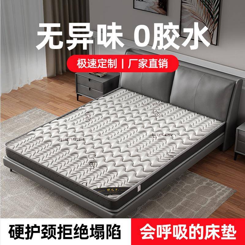 环偏硬床垫乳胶脊椰棕垫铺棕底冬夏MNC两用护老保人儿童双面棕榈