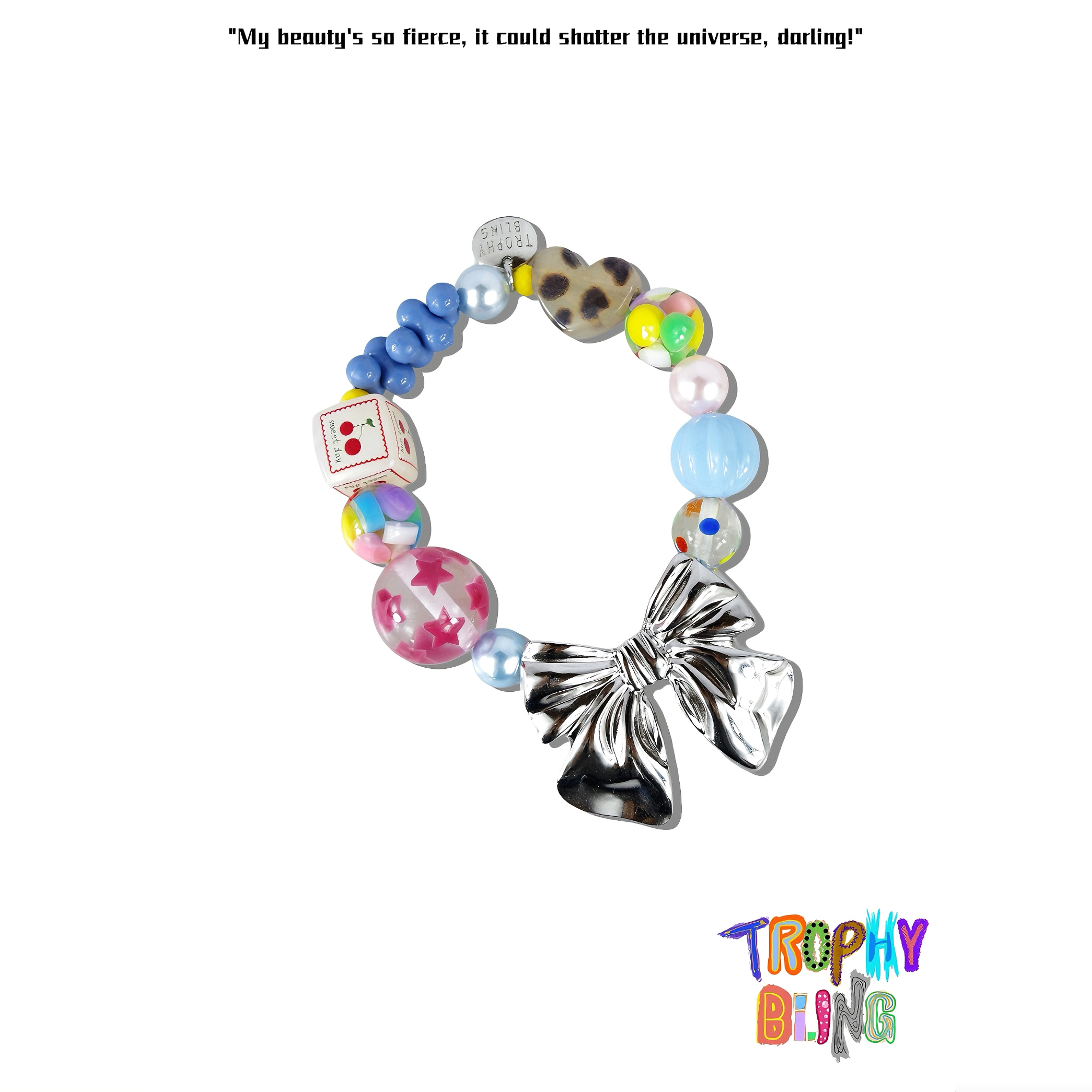 TROPHYBLING丨蝴蝶结泡泡手链