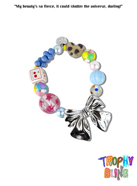 TROPHYBLING丨蝴蝶结泡泡手链