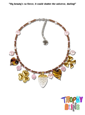 TROPHYBLING丨草莓巧克力项链