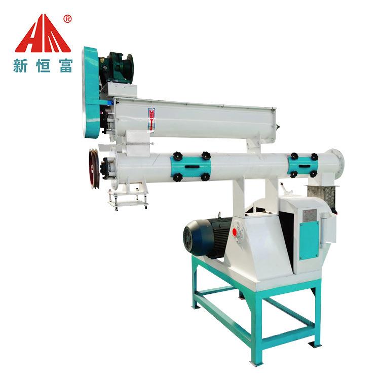 恒富机械环模饲料颗粒设备畜牧养殖料颗粒机秸秆苜蓿草料颗粒机