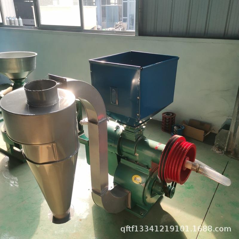 水稻谷子自动脱壳碾米机大型去石排杂碾米一体机一次净米磨米机