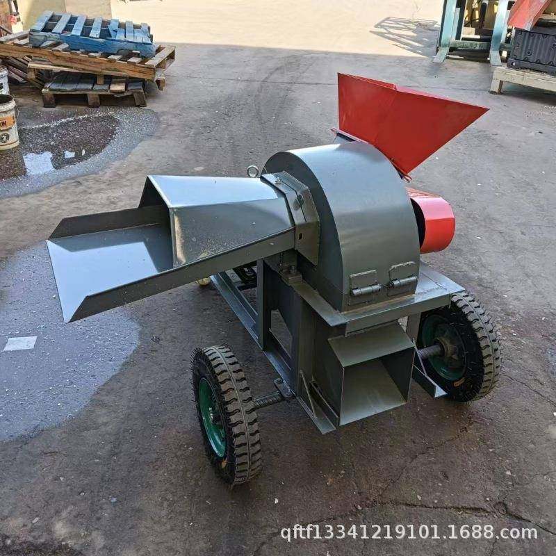 果园树枝粉碎机木头家具下脚料破碎机生物质颗粒木片木屑粉碎机