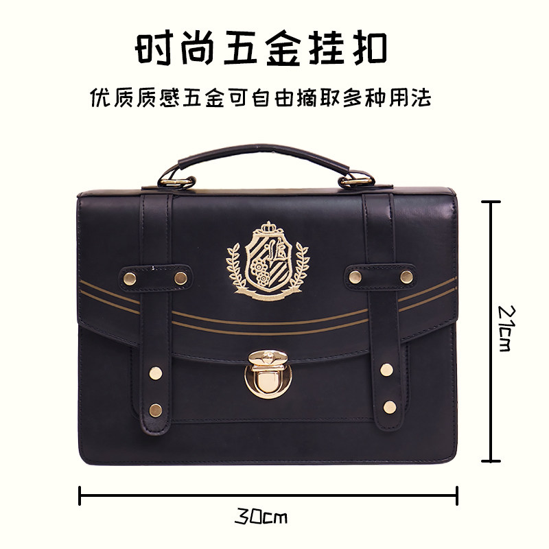 邮差包女小众高颜值手提包经典复古学院风背包日系JK双肩包剑桥包