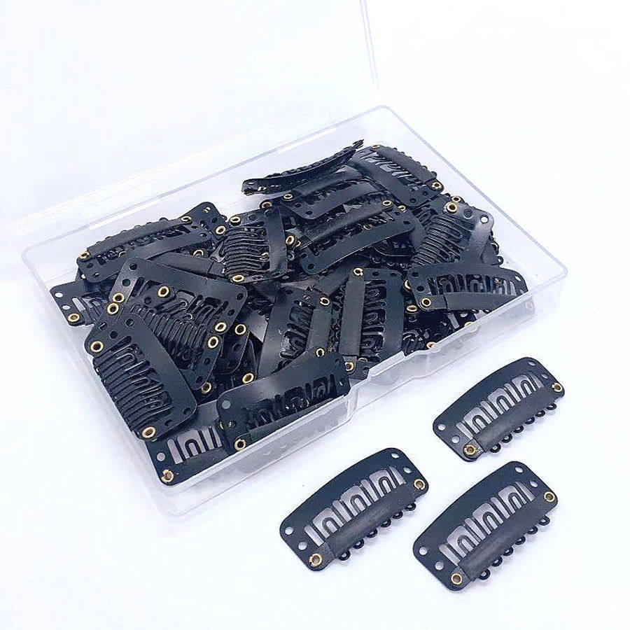 工厂直销 假发饰品DIY配件50只装3.2cm U型隐形发夹接发夹BB夹,居家布艺,线盒,淘宝优惠券,粉丝福利购,淘宝优惠卷