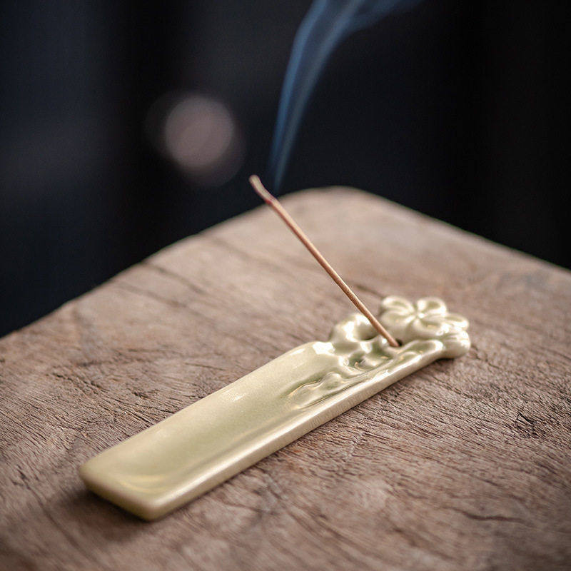 国风禅意极简风格陶瓷香插家用室内茶桌线香炉公桌面创意插香器,家居饰品,香托/香盘/香座/香插,淘宝优惠券,粉丝福利购,淘宝优惠卷