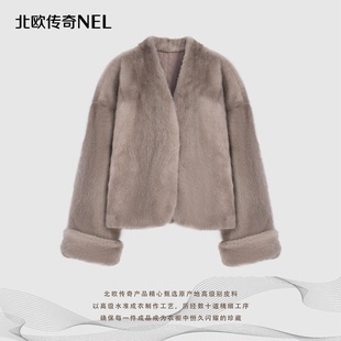 北欧传奇进口水貂外套2496 12月4日13点开卖