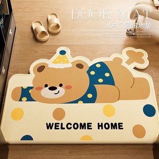 轻奢高端进门脚踏垫耐脏防滑地毯家用室内垫子 入户门地垫2025新款