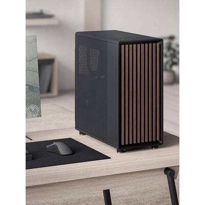 分形工艺机箱North中塔Mesh网孔主风冷ATX台式电脑网孔版(非侧透)