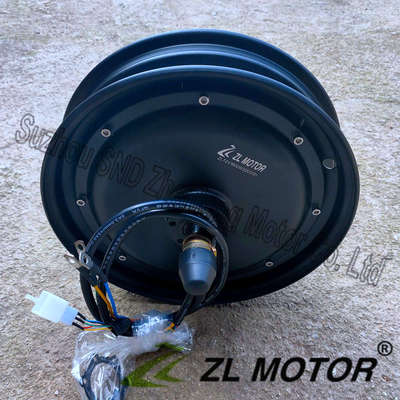 36V48V72V14寸改装维修 一体轮 电摩 大功率 后驱电机1500W