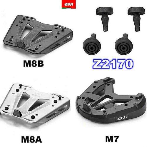 意大利GIVI 铝合金尾箱E251 M7 SRA等专用座坐减震胶SRA5103 5108