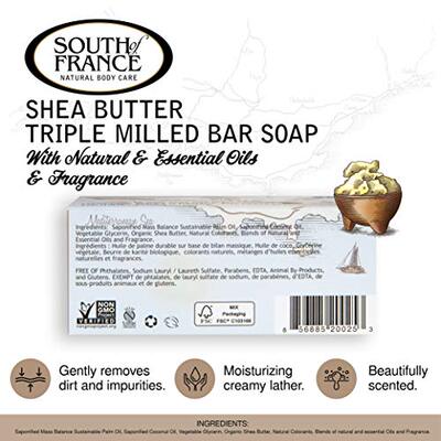 极速Shea Butter kClean Bar Soap by South of France Clean Bod