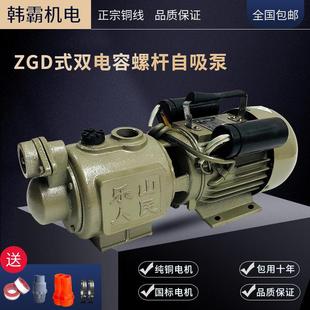 家用220Vf高吸程高压力大流量螺杆自吸泵打压抽井水自来水智能增