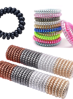 极速5-15pcs Hair Accessories for Women Hair RiQng Rope Trace