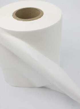 极速新品白色静电l除尘纸工业擦拭布清洁巾吸油擦拭J纸机器大卷无