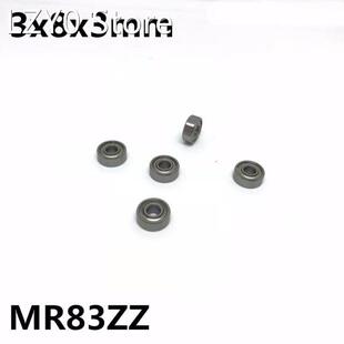 极速10Pcs MR83ZZ L-830ZZ 3x8xz3 mm Deep groove ball bearing