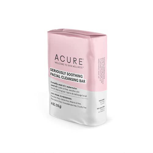 极速Acure Seriiously Soothing Facial Cleansing Bar  4 ounces
