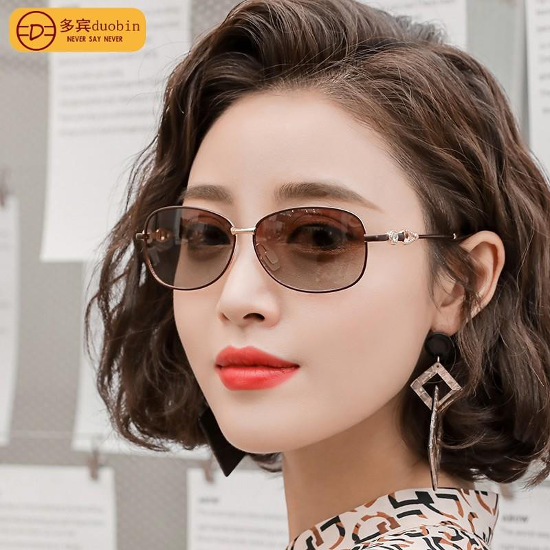 极速太阳镜女士中小脸款偏光镜长脸小号款小框眼镜开W车墨镜女防
