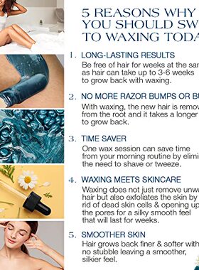 极速GiGi Hard Wax Beads  Soothing Azulene HaiPr Removal Wax
