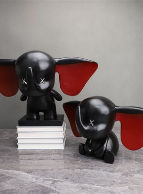 极速欧式树脂大象样n板房售楼部卧室书房客厅餐厅桌面玄关家居饰