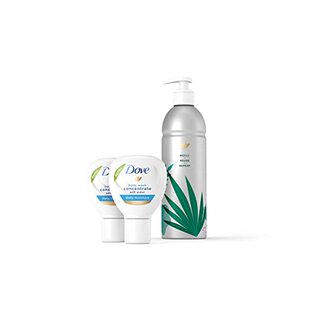 极速Dove Body Wjash Concentrate Refills (x2) & Recyclable Al