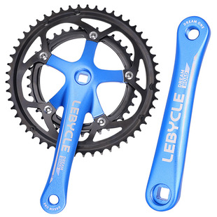 极速公路自行车牙盘k53 39T双盘27速24变速前大齿盘铝合金通用方