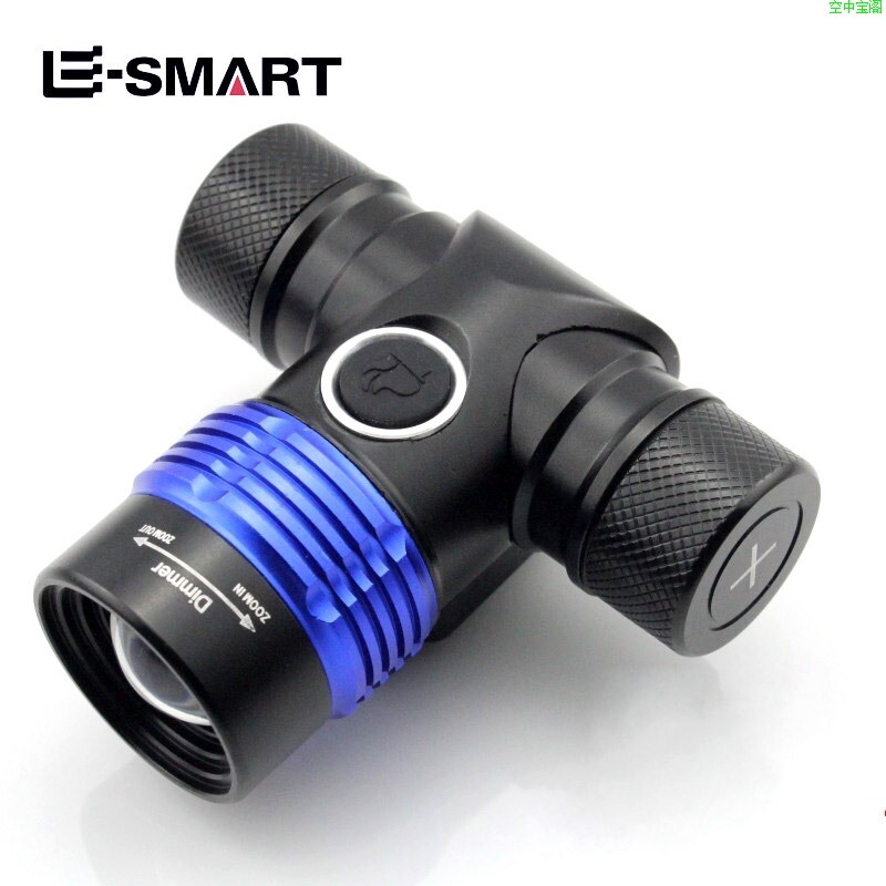 极速L2变焦头灯l 自行车灯两用 四色 18650充电 远射防水