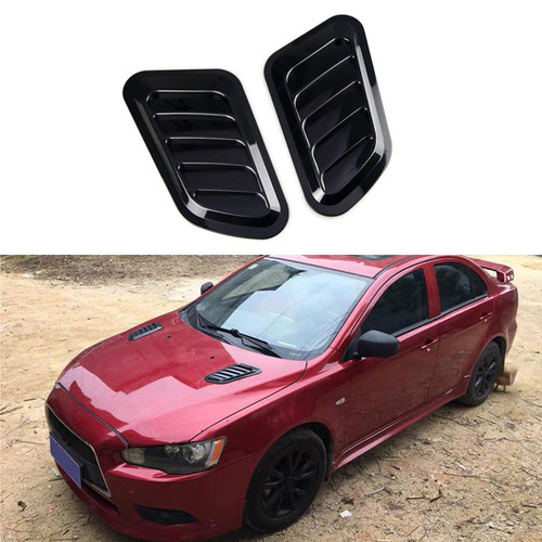 极速Universal Carbon qFiber Car Decorative Cell Air Flow Int