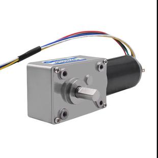 自锁齿轮直流减速电机直角大扭力马 器 5840 31zy涡轮蜗杆s带编码