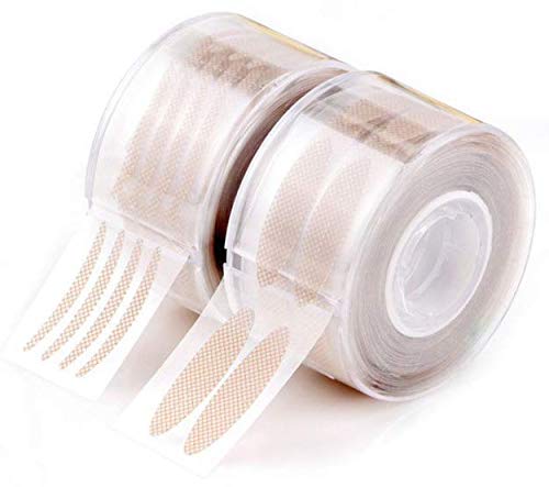 极速WOIWO 2 PCS Magic Beauuty Lace Mesh Double Eyelid Paste - 实物图