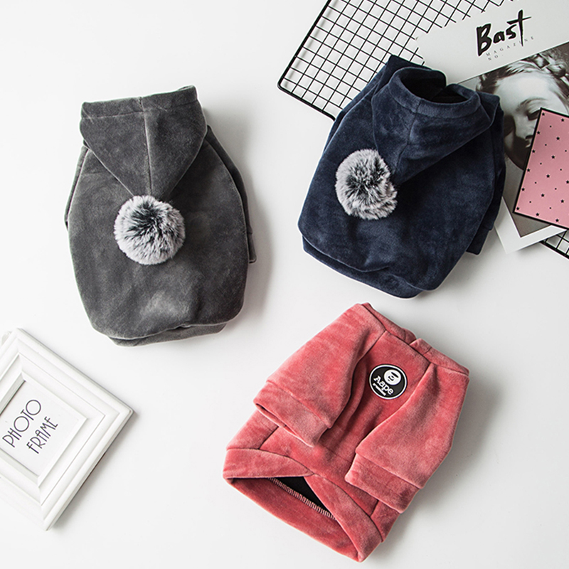 极速小狗狗衣服猫咪秋季卫衣泰迪比熊博美幼犬小型犬四.脚衣宠物