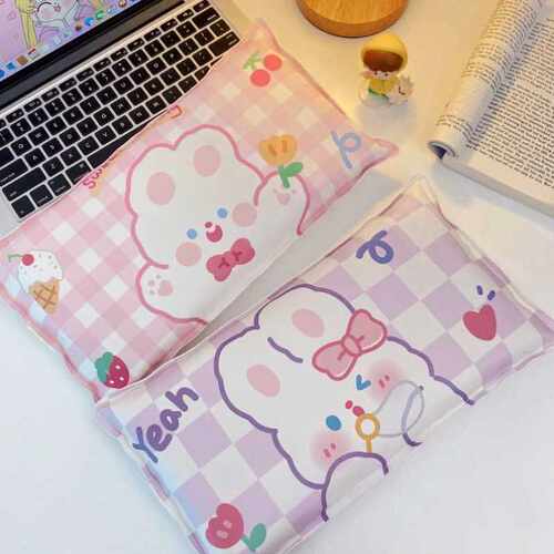 新品枕头夏天专用冰枕头大人午睡成人海绵颈枕床上薄W款一个头枕