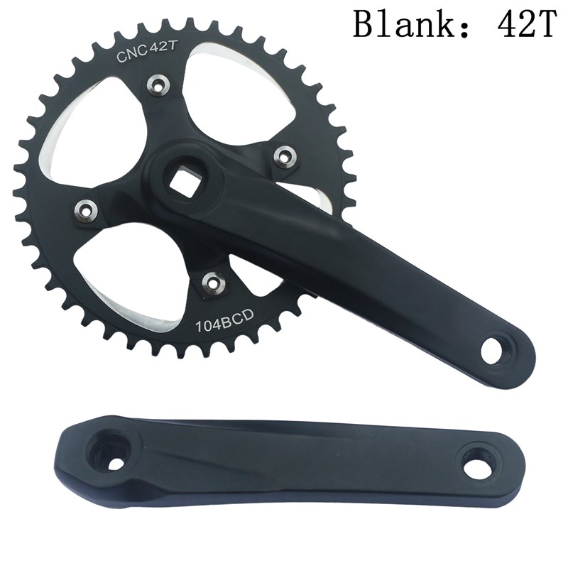 极速登山自行车曲柄大齿盘齿盘9/速27速方孔套装170T/175mm通用配