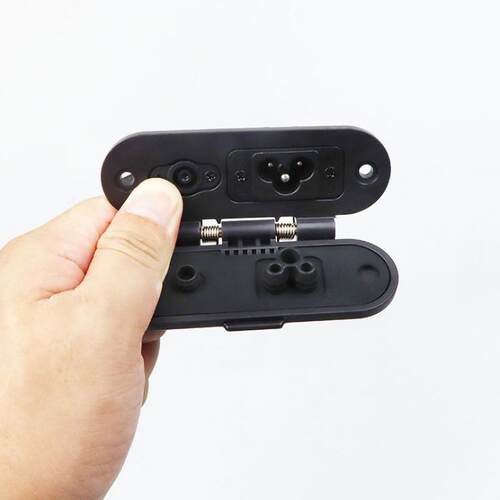 新品MAXg30电动滑板车配件充电口9号mHAX充电口总成防水塞厂家直