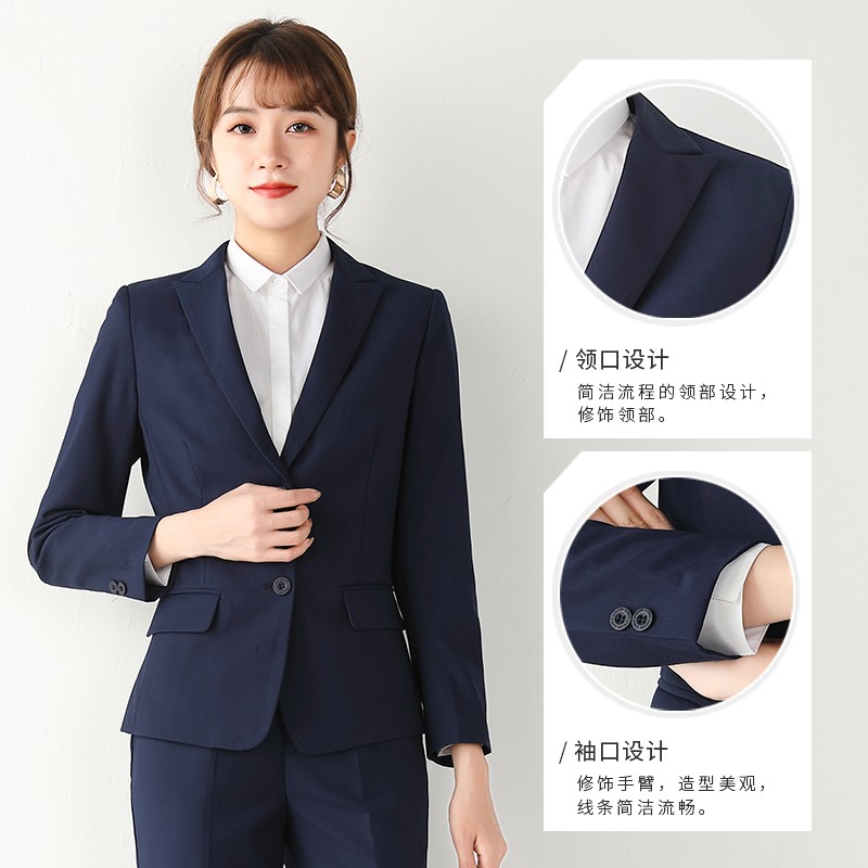 冬装西装套装女职业装西服外套上衣面试正装工作服制服小个子工装