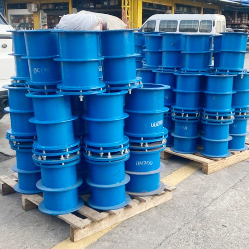 柔性防水套管人防防护密闭预埋管国标穿墙预埋管柔性钢制通风A型B