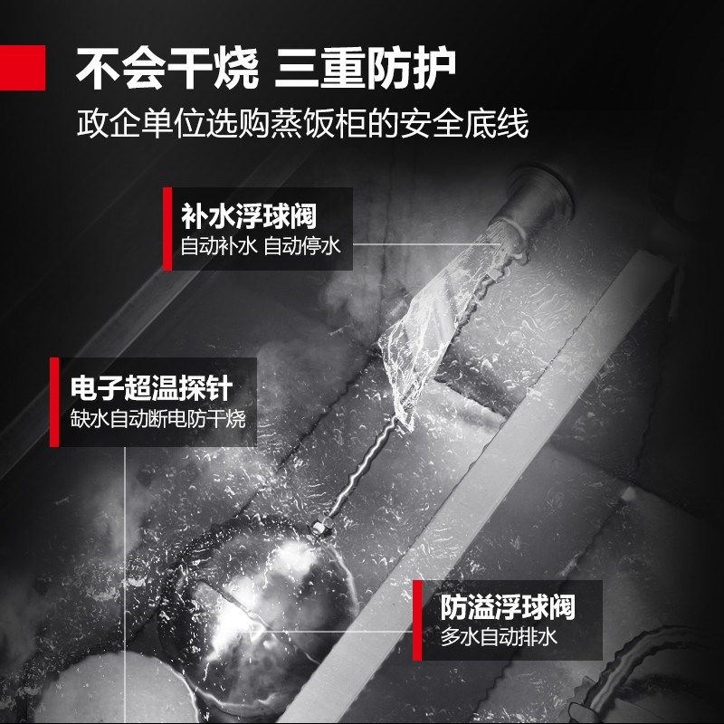 德玛仕蒸饭柜商用蒸饭车电蒸箱食堂全自动蒸包机蒸饭器24盘KZ-200