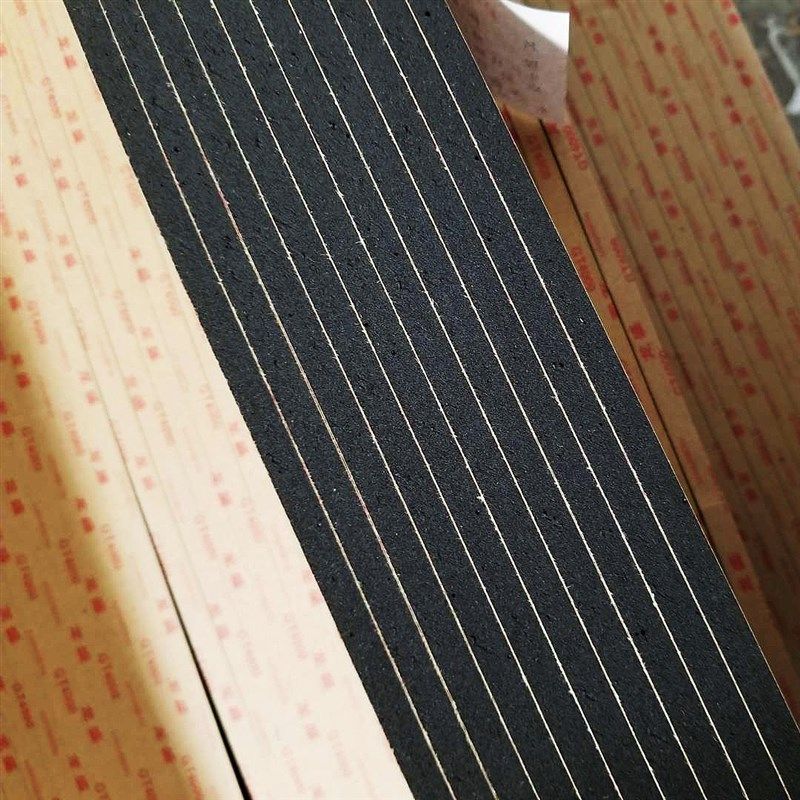 国标幕墙双面胶条中空玻璃门窗固定粘胶条阳光房填缝黑色双面胶条