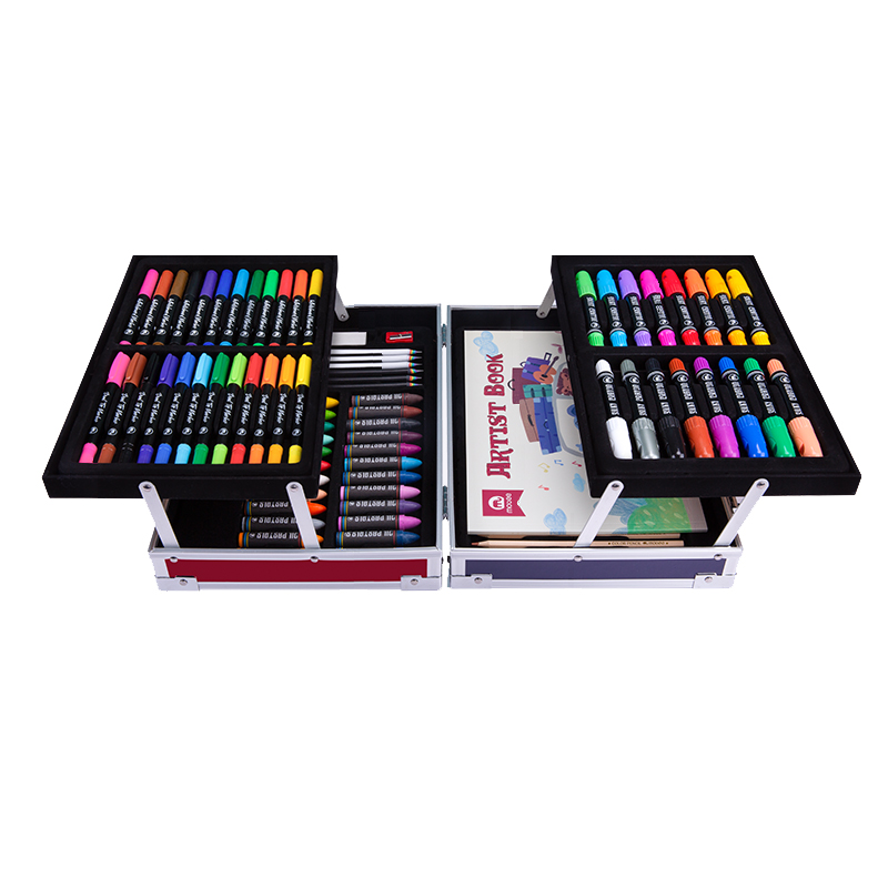 mobee水彩笔彩笔套装儿童幼儿园画画工具画笔绘画礼盒小学生美术