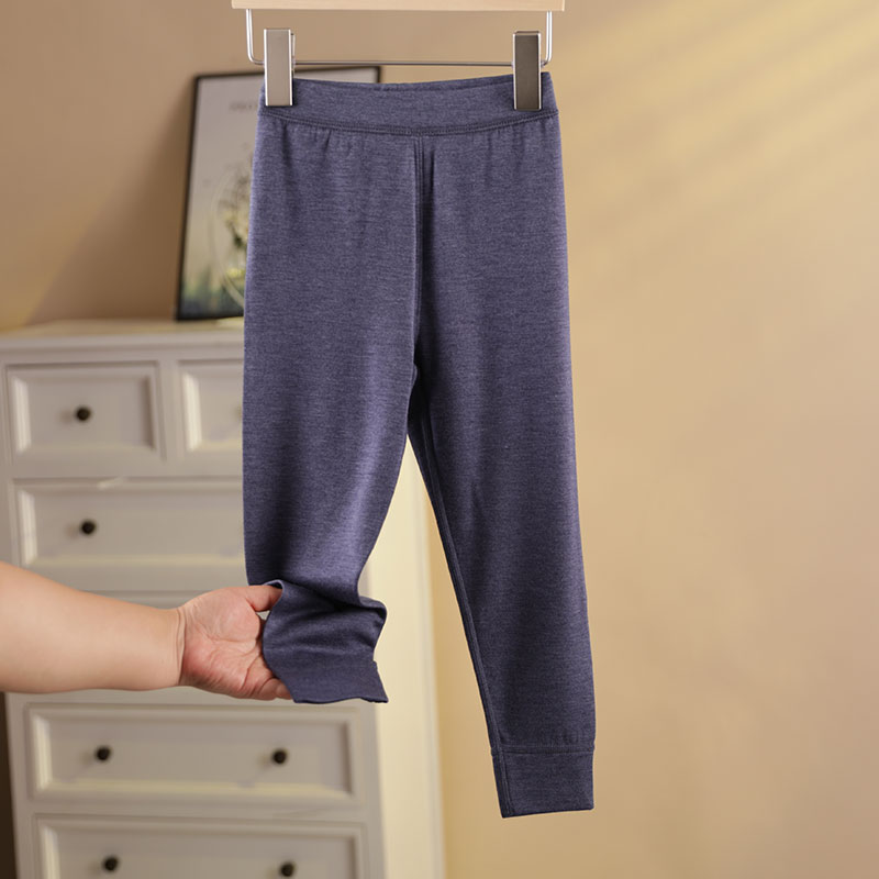 儿童德绒秋裤男童女童加厚秋冬无痕打底保暖裤中大童内穿弹力衬裤