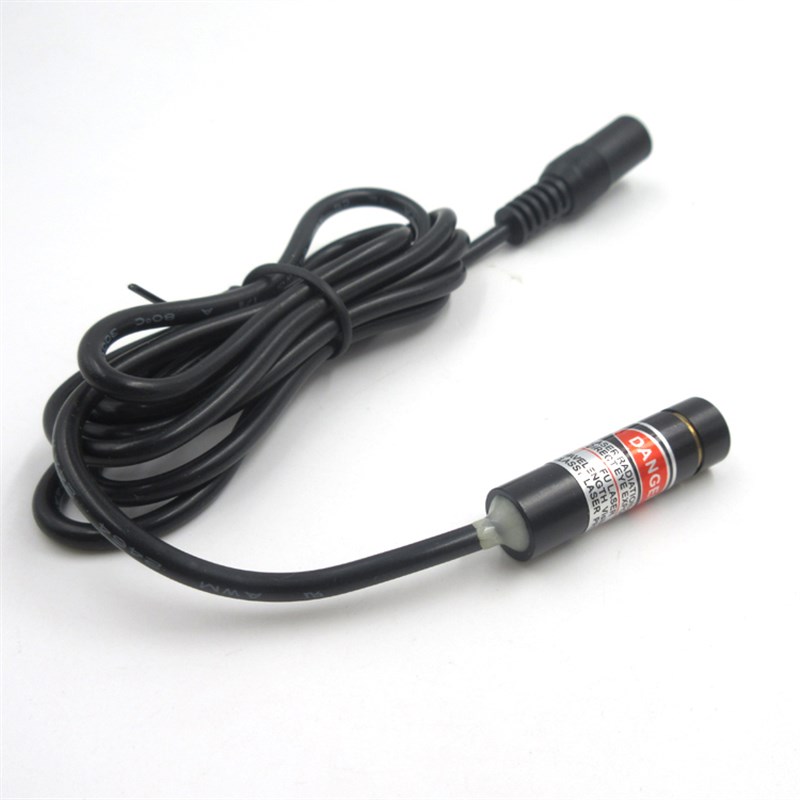 635nm5mW可调线宽激光器小尺寸激光镭射灯一字线十字线点状定位灯