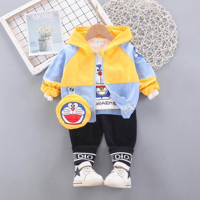 6-12个月1-3岁半男宝宝2男婴儿衣服4春秋7长袖8时尚9小孩套装11潮