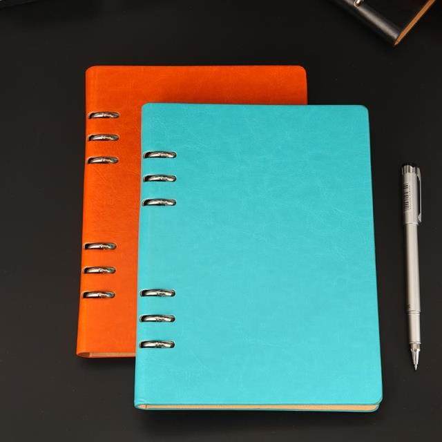 A5时尚记事本漏6孔活页夹笔记本商务办公文具学生日记本包邮定制,文具电教/文化用品/商务用品,笔记本/记事本,淘宝优惠券,粉丝福利购,淘宝优惠卷