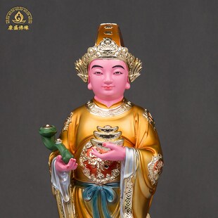 金钱伯神像玻璃钢马来西亚钱伯公阴差三爷伯阴神地府玄关人物摆件