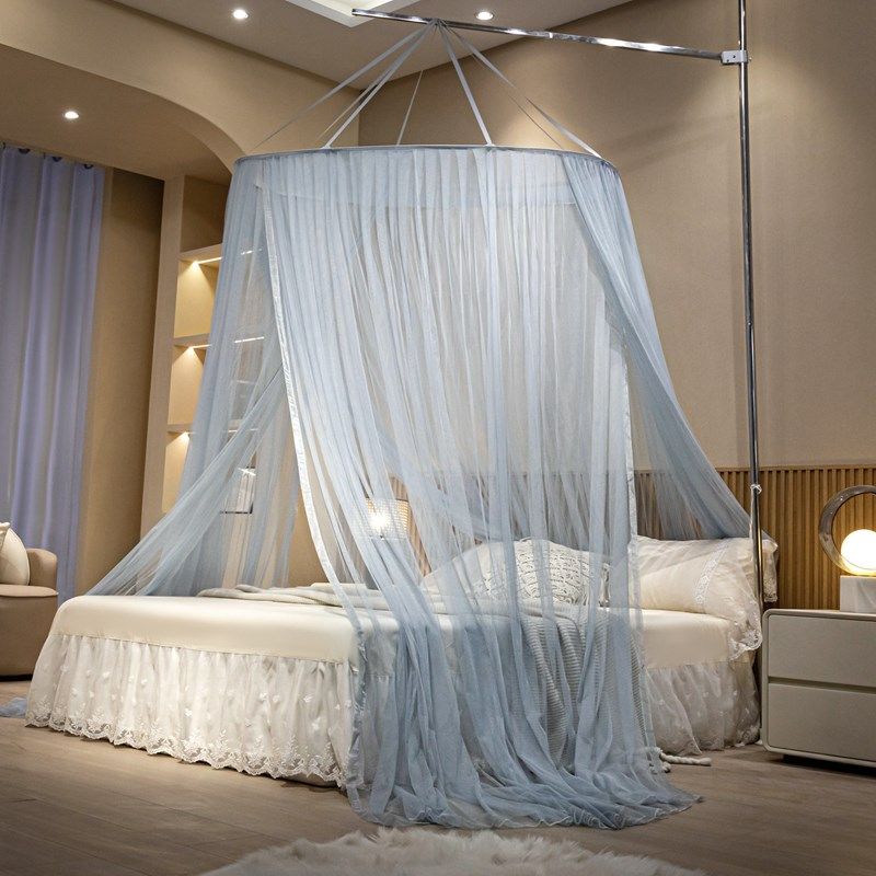 A类大号免安装圆顶吊顶蚊帐支架家用卧室公主床幔落地拼接子母床,床上用品,蚊帐,淘宝优惠券,粉丝福利购,淘宝优惠卷