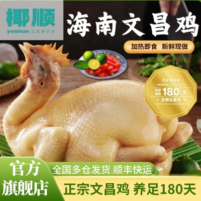 海南特产文昌鸡新鲜整只送礼高档